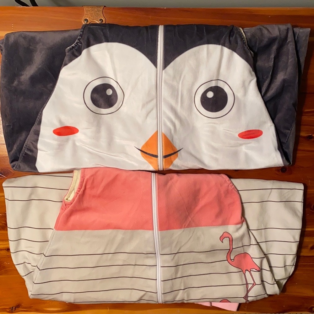 Large 5-6T Michley Sleep Sacks Bundle of 2